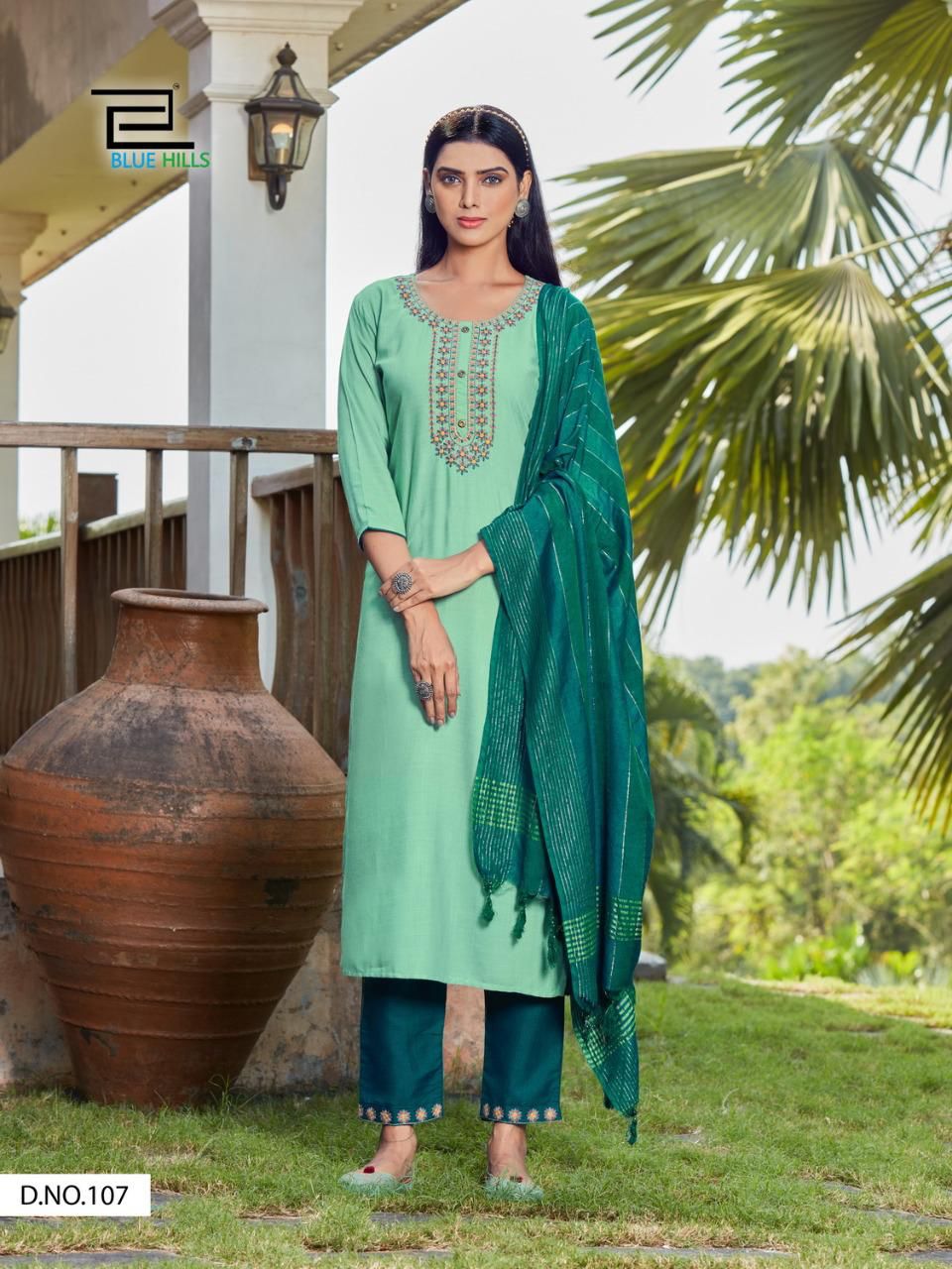 Blue Hills Shiddat 1 Designer Ready Made Collection